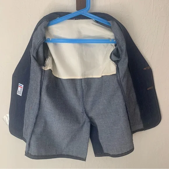 BILLY THE KID Boy’s Vintage 70’s Denim Blazer Western Westerncore Cowboycore 10 - Picture 13 of 16